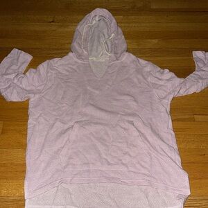 Tunic hooded top